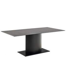 STÓŁ MARBELLA 200x100CM CERAMIKA CZARNA