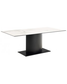 STÓŁ MARBELLA 200x100CM CERAMIKA BIAŁA