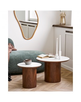 STOLIK KAWOWY NOLI 60 CM CERAMIKA