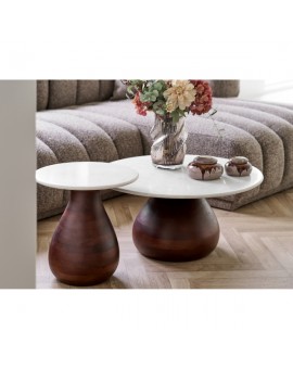 STOLIK KAWOWY HEIDE 70CM MANGO