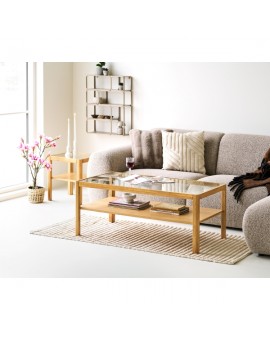 STOLIK KAWOWY LOURMARIN110x60CM DĄB