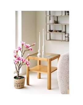 STOLIK LOURMARIN 40CM DĄB