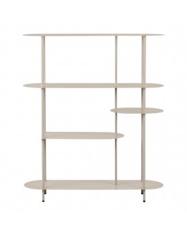 REGAŁ RIETI 118x31CM BEŻOWY