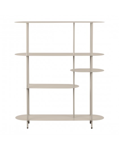 REGAŁ RIETI 118x31CM BEŻOWY