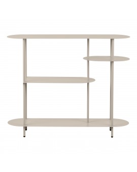 REGAŁ RIETI 118x31CM BEŻOWY