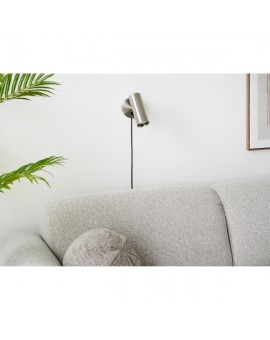 LAMPA KINKIET PARIS SREBRNA