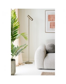 LAMPA PODŁOGOWA PARIS SREBRNA