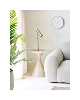 LAMPA STOŁOWA PARIS SREBRNA