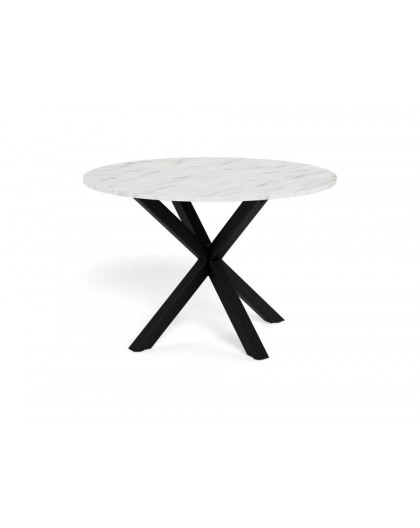 STÓŁ HEAVEN 110 CM BIAŁY MARMUR