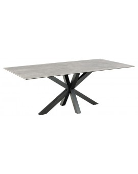 STÓŁ HEAVEN 200X100 CM CERAMIKA JASNOSZARA