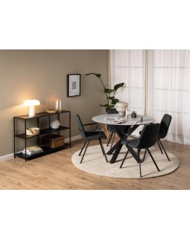 ST&Oacute;Ł HEAVEN 119 CM CERAMIKA SZARA