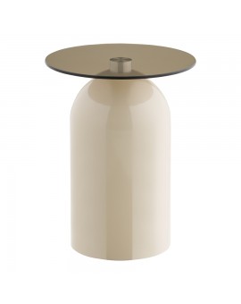 STOLIK RAVELLO 40CM BEŻOWY