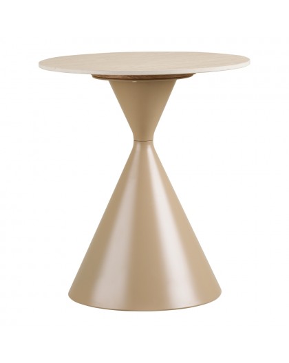 STOLIK ANNECY 50CM CERAMIKA BEŻOWY