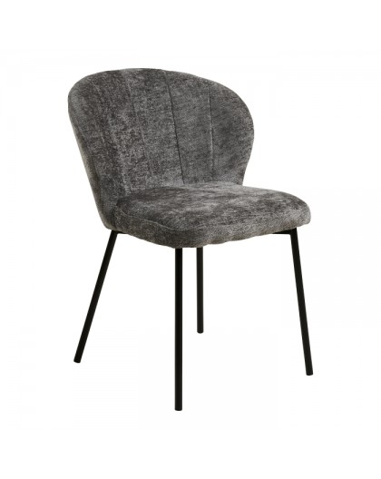 KRZESŁO ROANNE SZARE