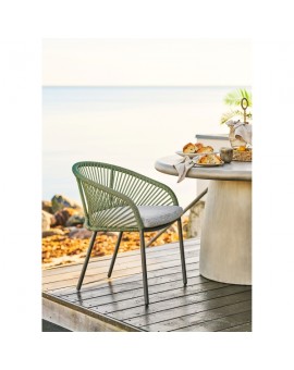 KRZESŁO OGRODOWE NOVELLA ZIELONE