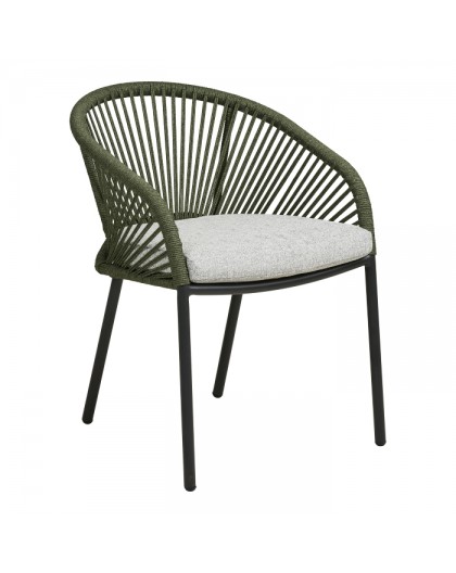 KRZESŁO OGRODOWE NOVELLA ZIELONE