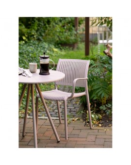 KRZESŁO OGRODOWE MANZANO TAUPE