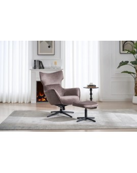 FOTEL OBROTOWY VOGUE TAUPE