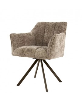 KRZESŁO OBROTOWE DORIS II TAUPE