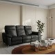 SOFA 3-OSOBOWA SELESTA CZARNA