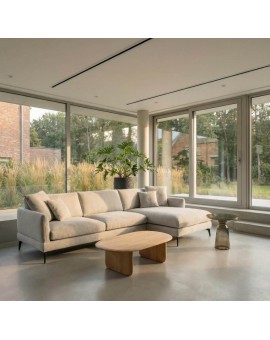 NAROŻNIK MAGGIE SZARY PRAWY