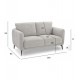 SOFA 2-OSOBOWA SELENA SZARA