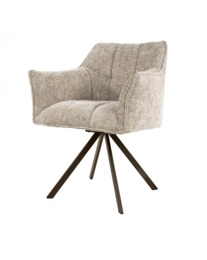 KRZESŁO OBROTOWE DORIS II BEŻOWE