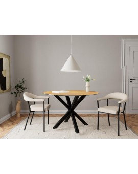 ST&Oacute;Ł HEAVEN 119 CM CERAMIKA DZIKI DĄB