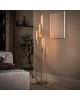 LAMPA PODŁOGOWA GABII METALOWA BEŻOWA