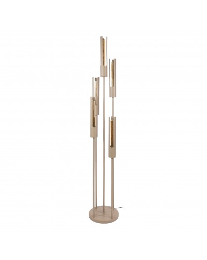 LAMPA PODŁOGOWA GABII METALOWA BEŻOWA