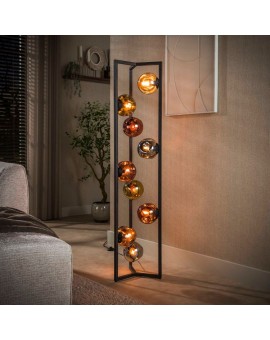 LAMPA PODŁOGOWA NOTTE IV METALOWA ANTRACYT