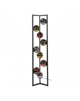 LAMPA PODŁOGOWA NOTTE IV METALOWA ANTRACYT