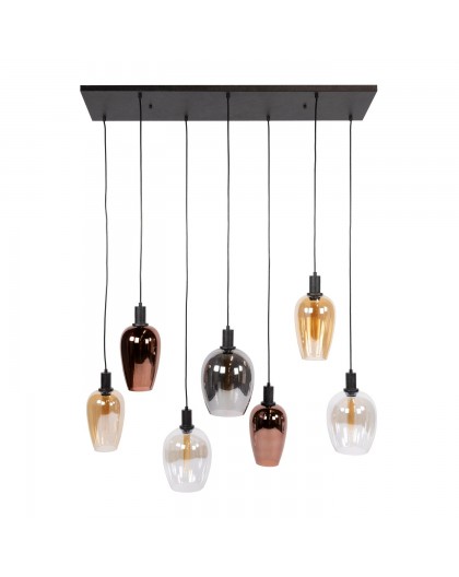 LAMPA WISZĄCA BROOME III SZKLANA