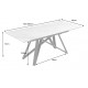 STÓŁ ROZKŁADANY ATLAS 160-200X90 CM CERAMIKA BIAŁY