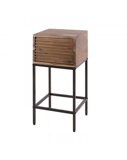 SZAFKA NOCNA ARNO 30X30 CM AKACJA BRĄZOWA