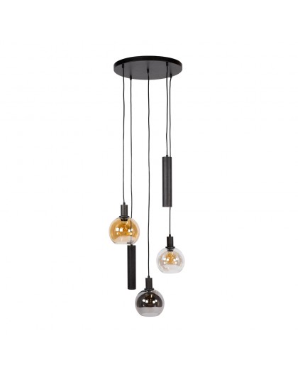 LAMPA WISZĄCA ICARDI V METALOWA ANTRACYT