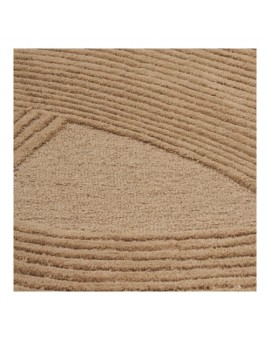 DYWAN PUNE 160X230 CM WEŁNIANY BEŻOWY