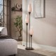 LAMPA PODŁOGOWA BROOME SZKLANA BEŻOWA