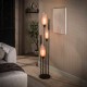 LAMPA PODŁOGOWA BROOME II SZKLANA BEŻOWA