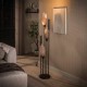 LAMPA PODŁOGOWA BROOME II SZKLANA BEŻOWA