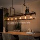 LAMPA WISZĄCA FANALE METALOWA BRĄZOWA