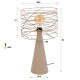 LAMPA STOŁOWA CLEO METALOWA BEŻOWA