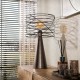 LAMPA STOŁOWA CLEO METALOWA BRĄZOWA