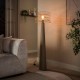 LAMPA PODŁOGOWA CLEO METALOWA BEŻOWA