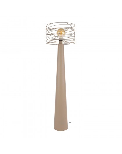 LAMPA PODŁOGOWA CLEO METALOWA BEŻOWA
