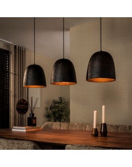 LAMPA WISZĄCA KIARA METALOWA BRĄZOWA