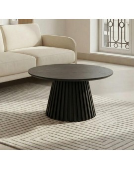 STOLIK KAWOWY SVENDBORG 80 CM DĄB CZARNY