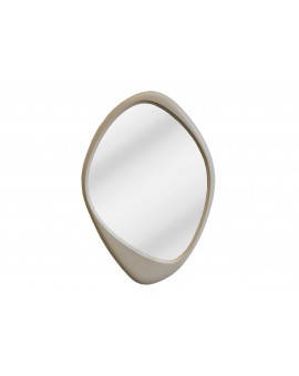 LUSTRO ORGANIC 94 CM SZAROBEŻOWE