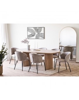 ST&Oacute;Ł SERRA 110X210CM  JESION