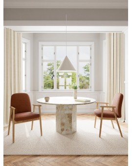 KRZESŁO CALVIN TERRACOTTA